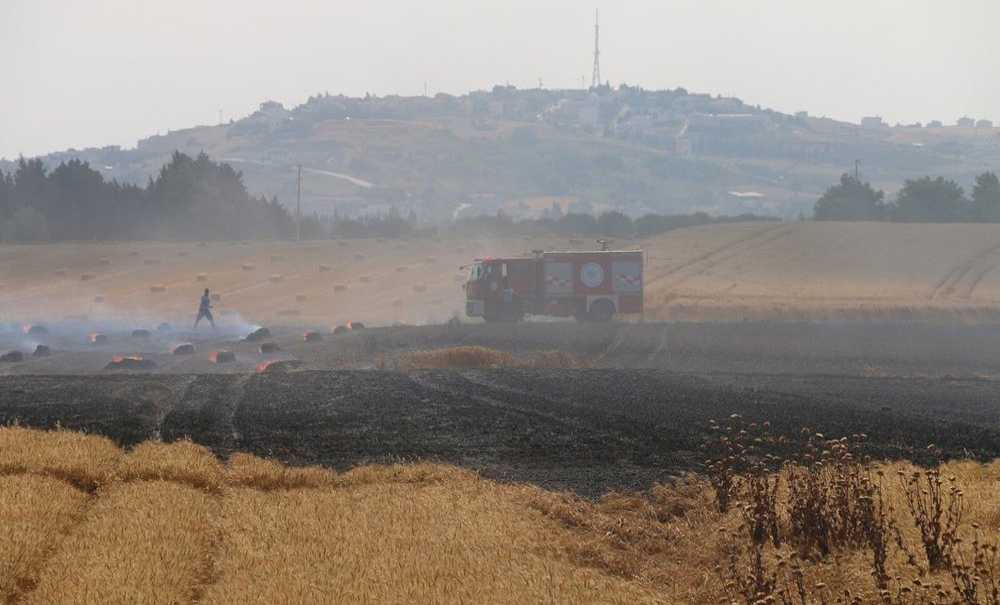 Bir Yıllık Emeği Kül Oldu
