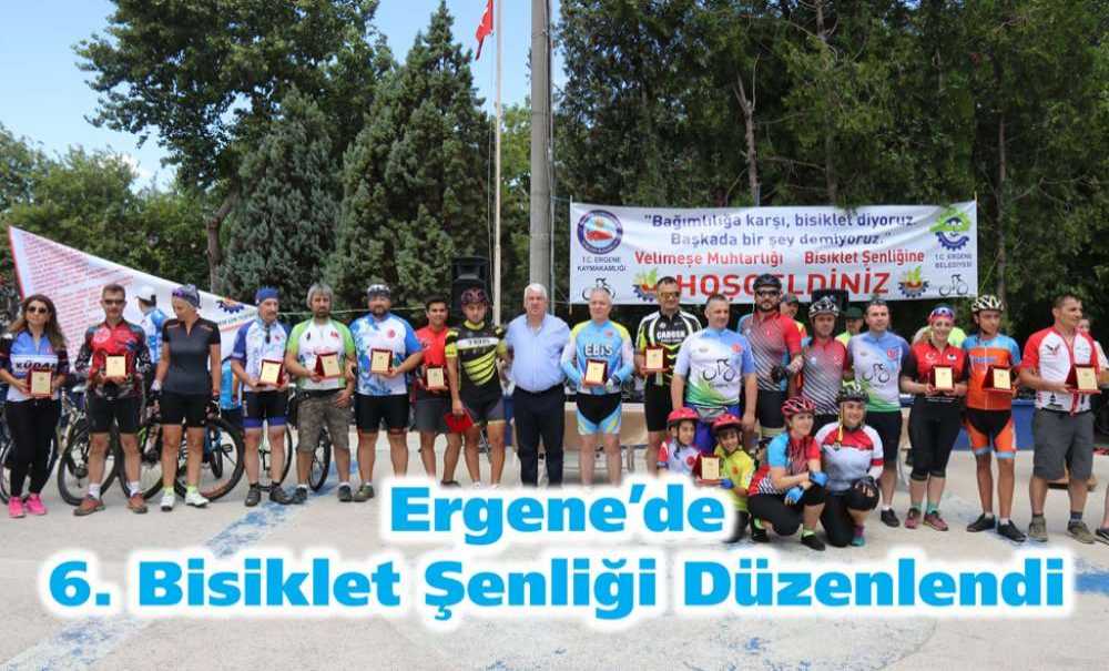 Ergene'de 6. Bisiklet Şenliği Düzenlendi