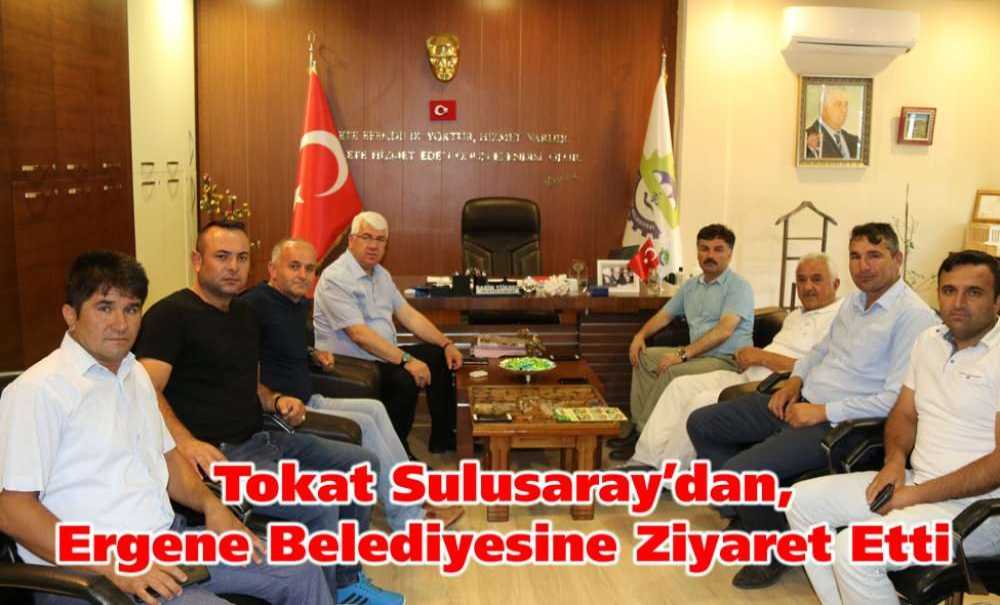 Tokat Sulusaray'dan, Ergene Belediyesine Ziyaret Etti