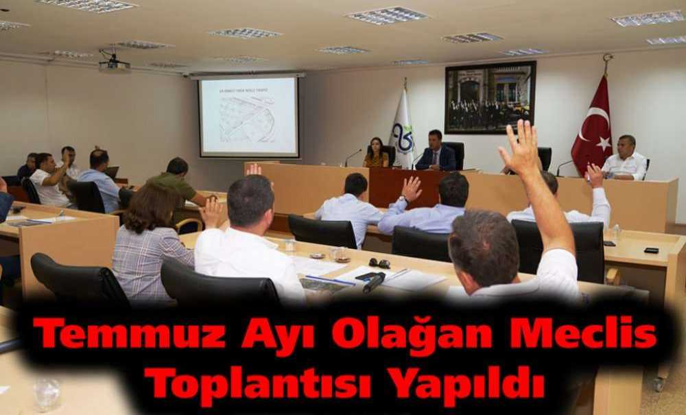 Temmuz Ayı Olağan Meclis Toplantısı Yapıldı