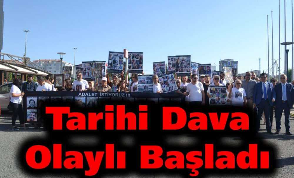 Tarihi Dava Olaylı Başladı