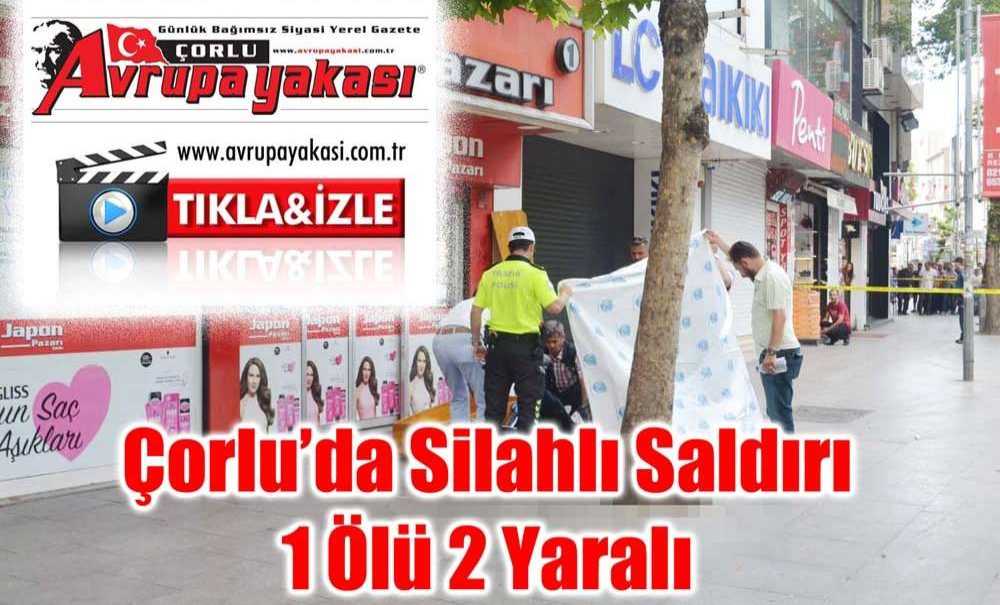 Cadde Ortasında Silahla Vurularak Öldürüldü (Video Haber)