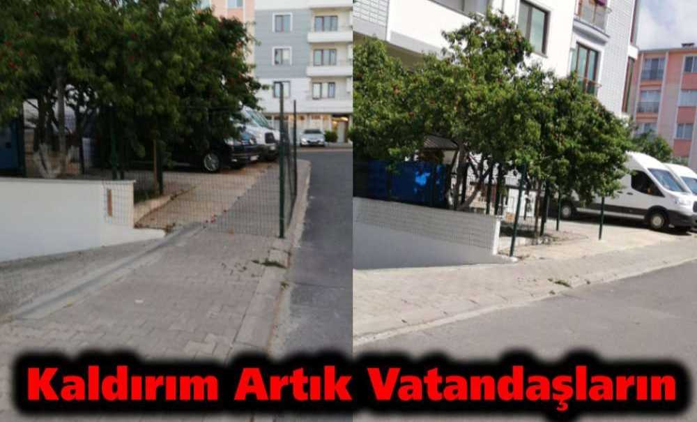 Kaldırım Artık Vatandaşların