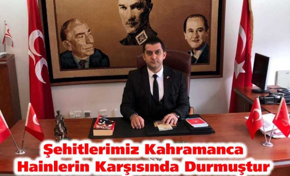 Şehitlerimiz Kahramanca Hainlerin Karşısında Durmuştur