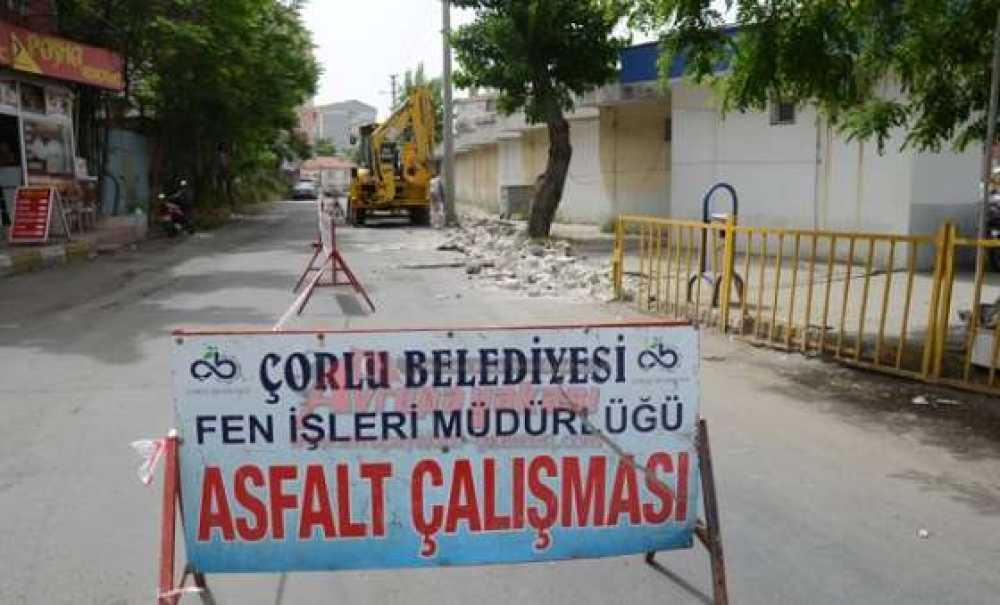 Çorlu Otogarı'nın Çevresine Perde Duvar