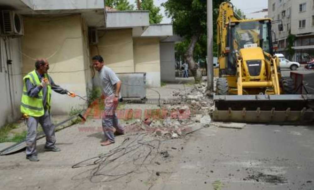 Çorlu Otogarı'nın Çevresine Perde Duvar