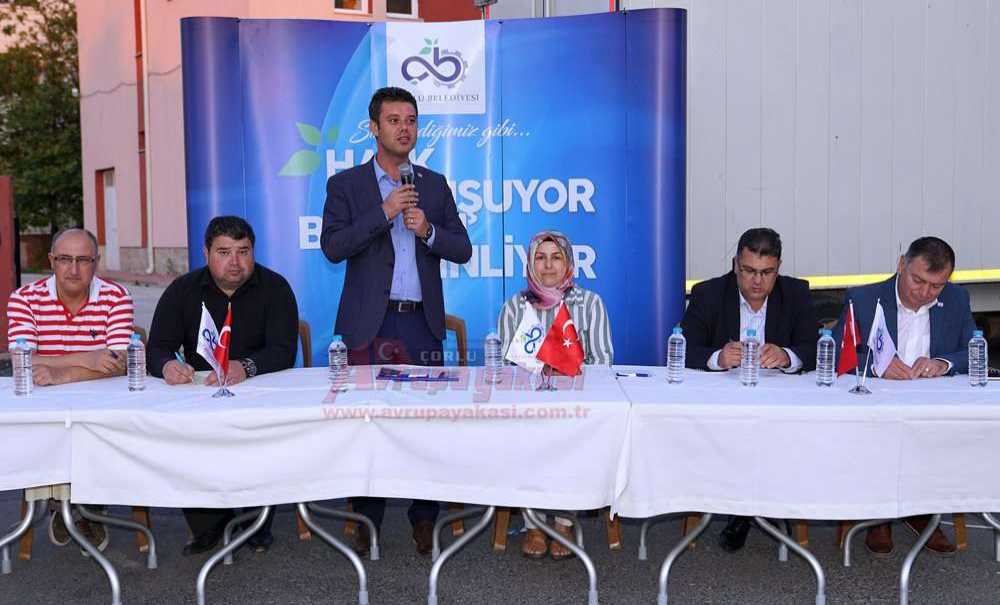 Başkan Sarıkurt Nusratiye Mahallesi Sakinleriyle Buluştu