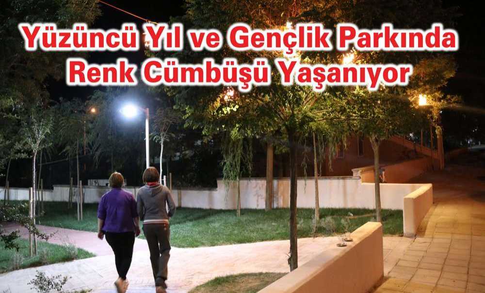 Yüzüncü Yıl Ve Gençlik Parkında Renk Cümbüşü Yaşanıyor