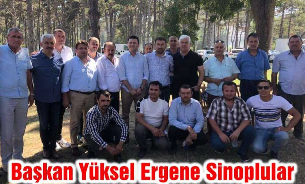 Başkan Yüksel Ergene Sinoplular Derneğinin Etkinliğine Katıldı