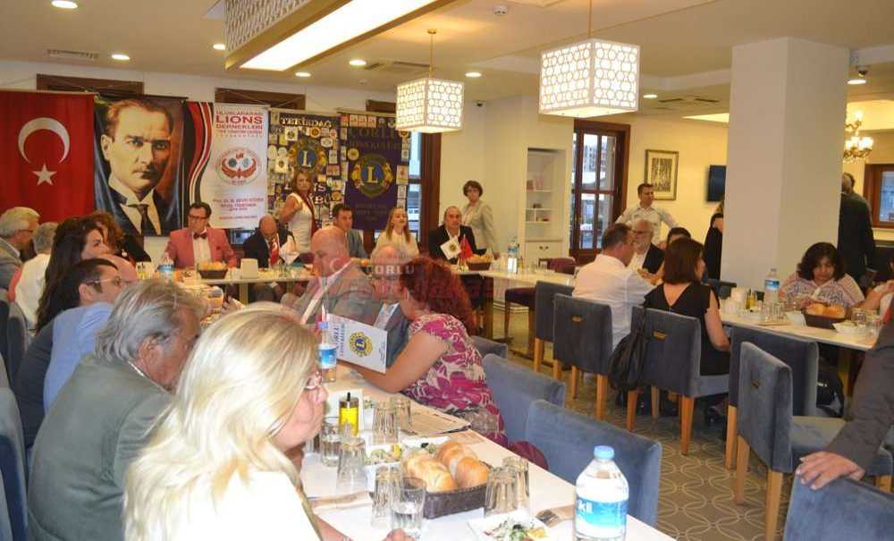 Çorlu Lions Kulübü Basın Mensuplarıyla Buluştu