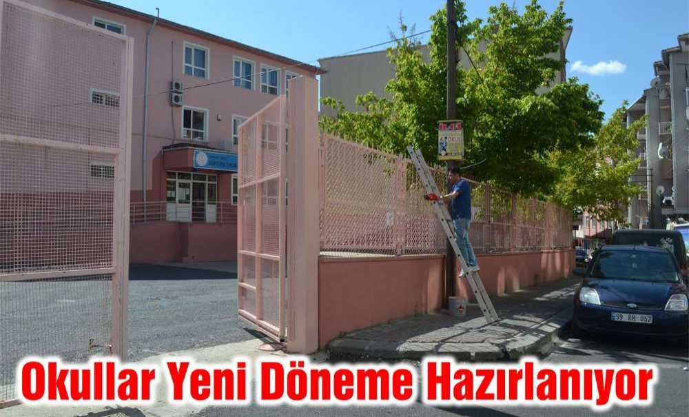 Okullar Yeni Döneme Hazırlanıyor