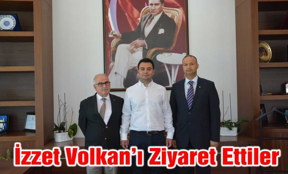 İzzet Volkan'ı Ziyaret Ettiler