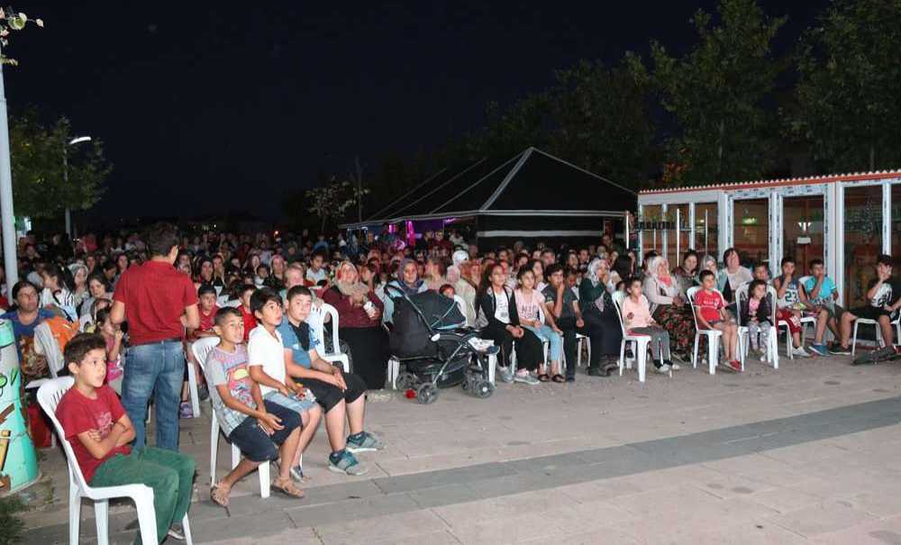 Ergene Yeşiltepe'de Sinema Keyfi Yaşandı