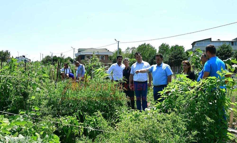 Hobi Bahçesi Projesini İncelediler