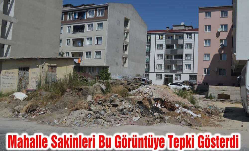 Mahalle Sakinleri Bu Görüntüye Tepki Gösterdi