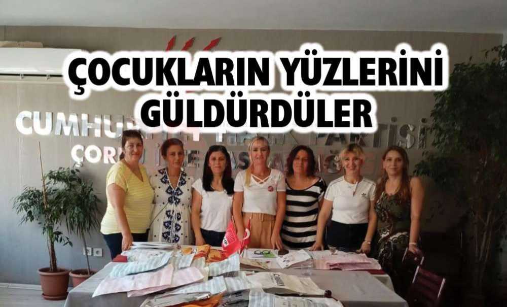 Çocukların Yüzlerini Güldürdüler