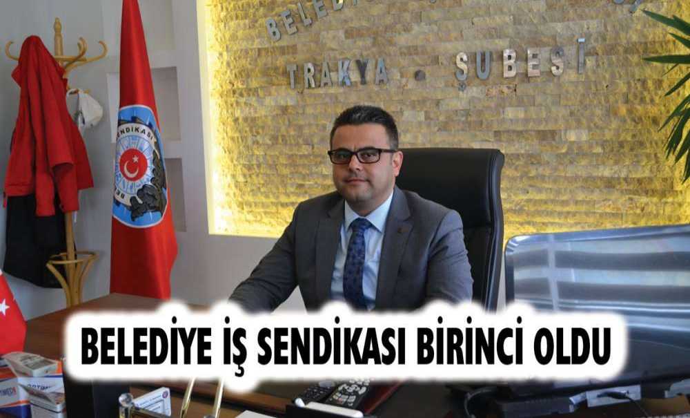 Belediye İş Sendikası Birinci Oldu
