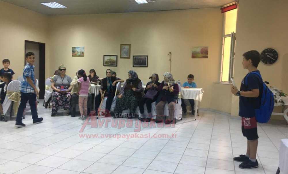 İlim Yayma'nın Öğrencileri Huzur Evi'ni Ziyaret Etti