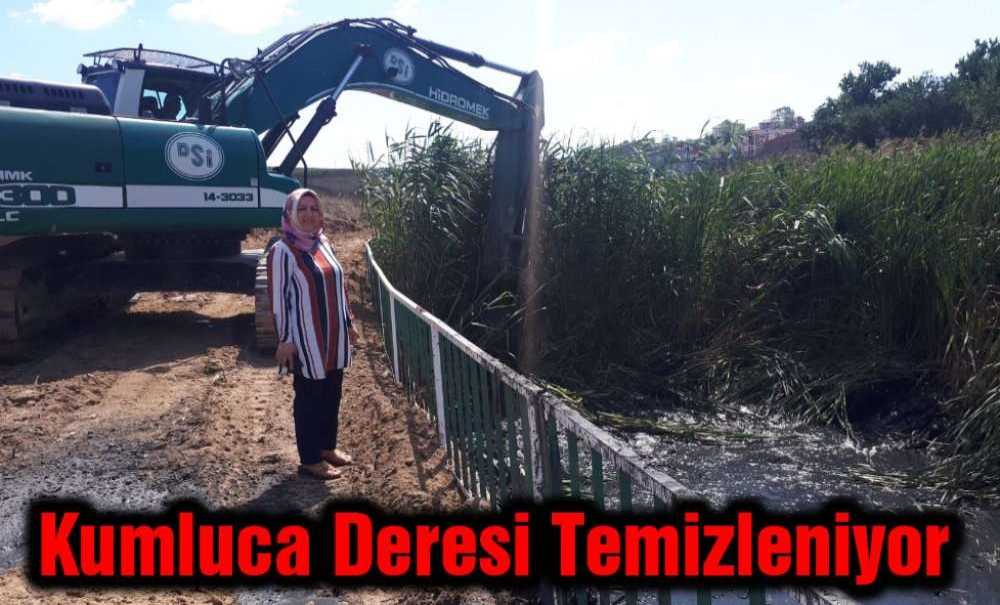 Kumluca Deresi Temizleniyor