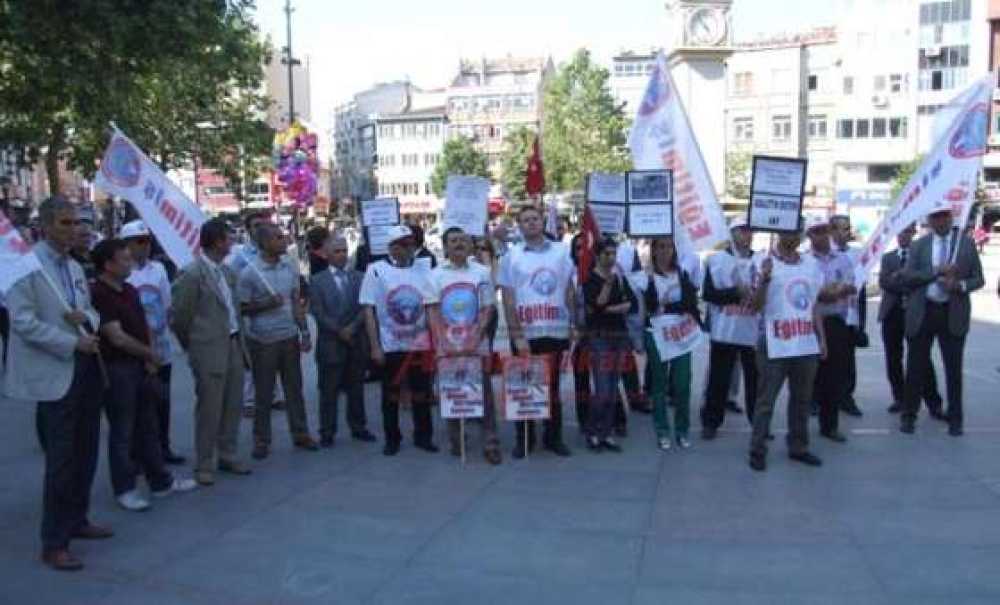 Eğitim – İş Çorlu Temsilciliğinden Basın Açıklaması