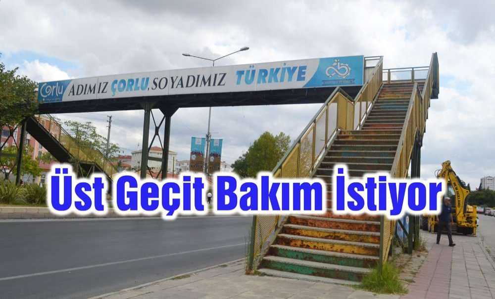 Üst Geçit Bakım İstiyor