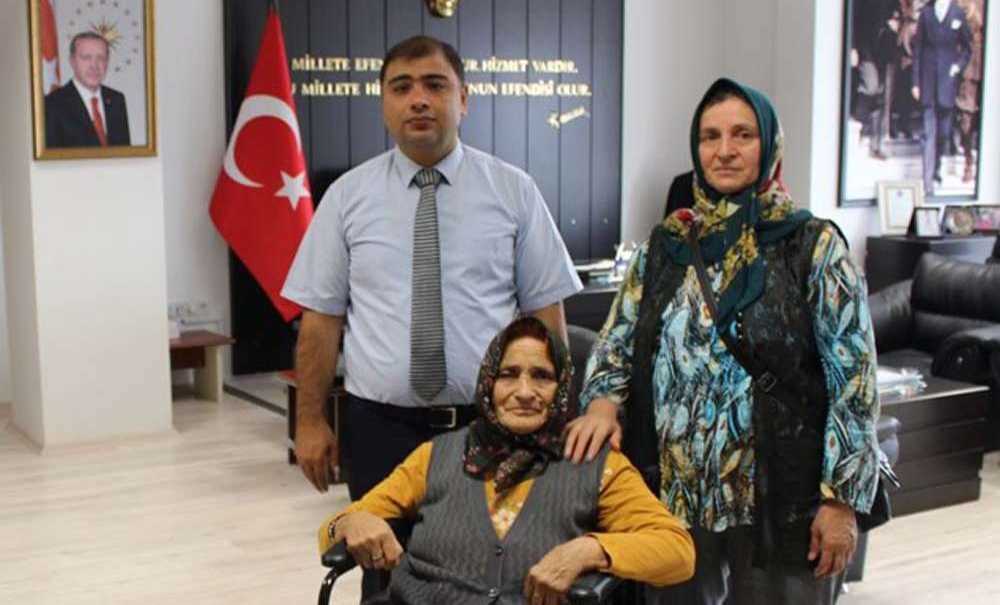 Şehit Yakınlarından Kaymakam Kızıltoprak'a Ziyaret