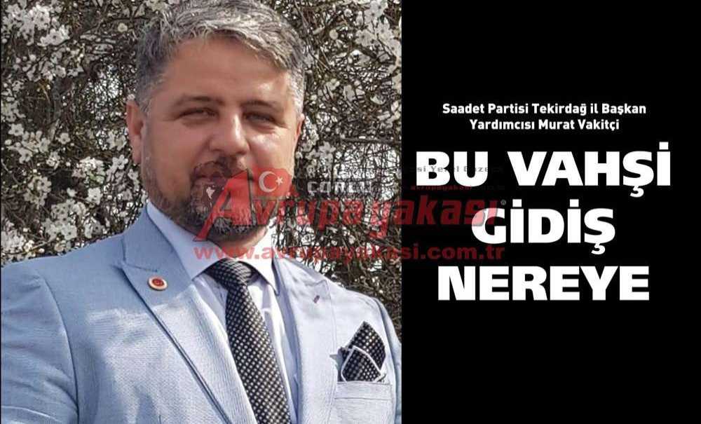 “Bu Vahşi Gidiş Nereye