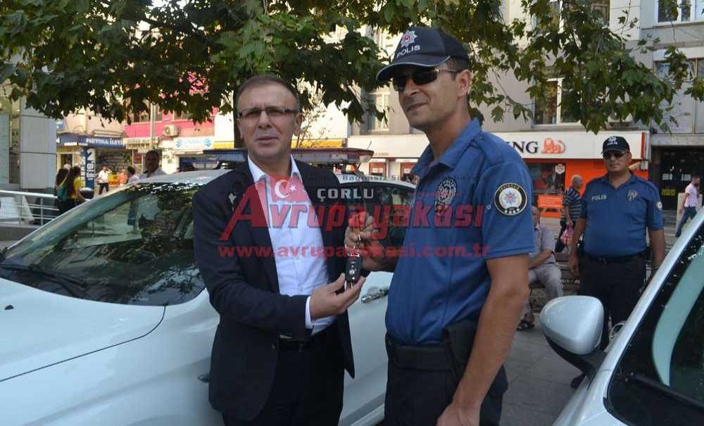 Çorlu Emniyetine 7 Araç Daha Verildi