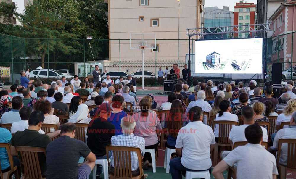 Başkan Sarıkurt Kazımiye Mahallesi'nde Vatandaşlarla Buluştu