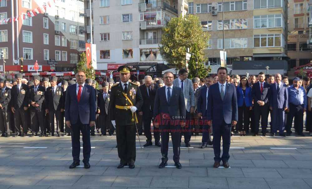 Çorlu'da Zafer Bayramı Coşkusu Yaşandı