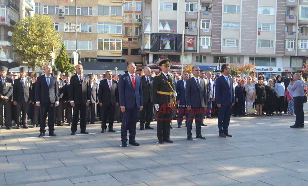 Çorlu'da Zafer Bayramı Coşkusu Yaşandı