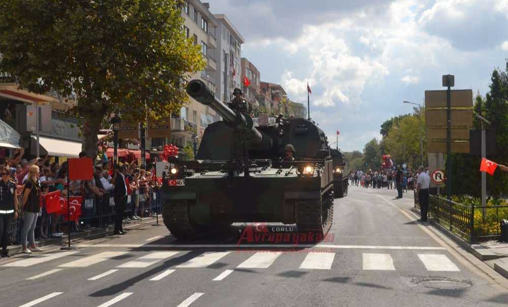 Çorlu'da Zafer Bayramı Coşkusu Yaşandı