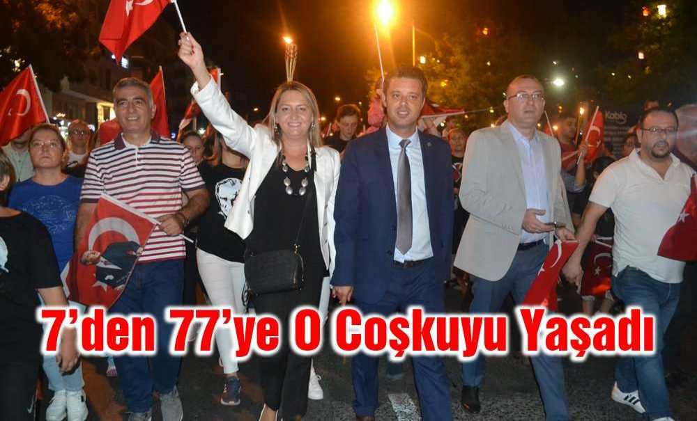 7'den 77'ye O Coşkuyu Yaşadı