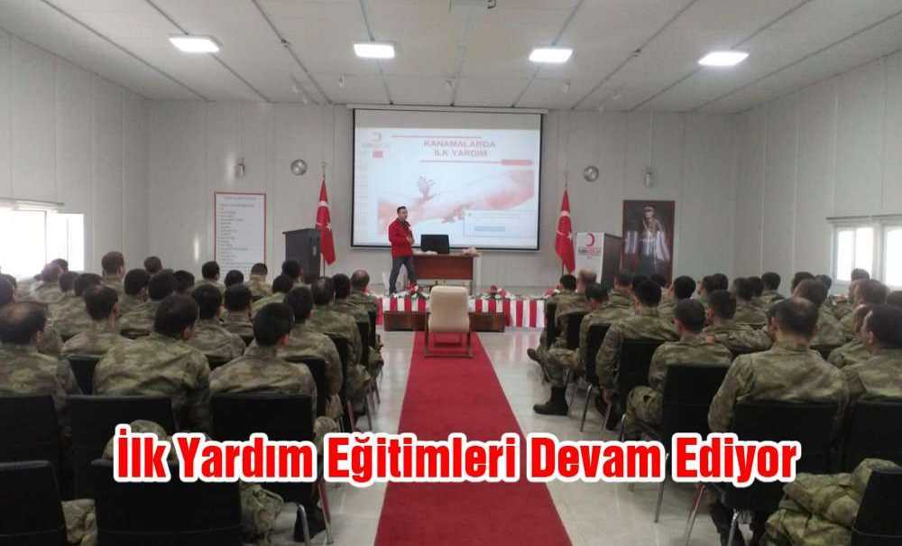 İlk Yardım Eğitimleri Devam Ediyor