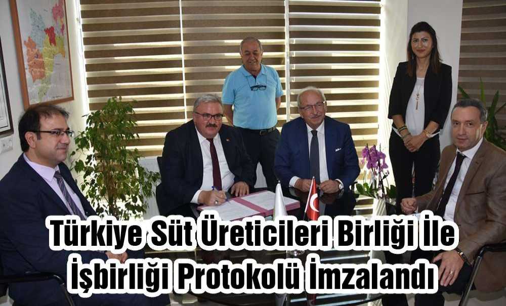 Türkiye Süt Üreticileri Birliği İle İşbirliği Protokolü İmzalandı