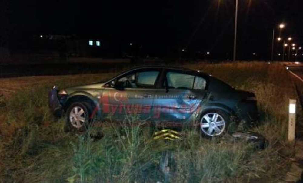 Çorlu`da Kaza 2 Yaralı