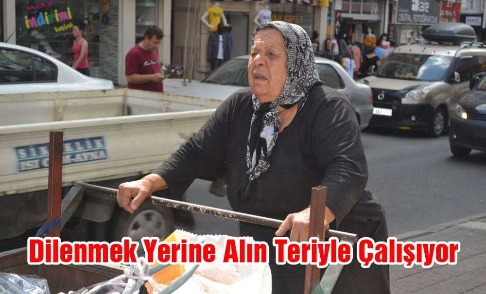 Dilenmek Yerine Alın Teriyle Çalışıyor