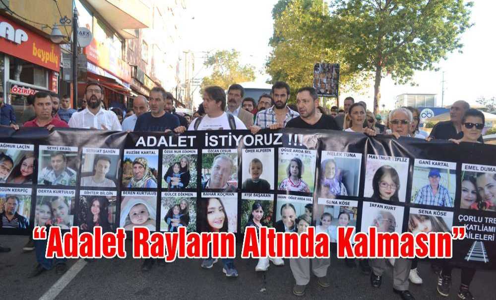 Tarihi Dava Halk Eğitim Merkezi'nde Yapıldı “Adalet Rayların Altında Kalmasın”