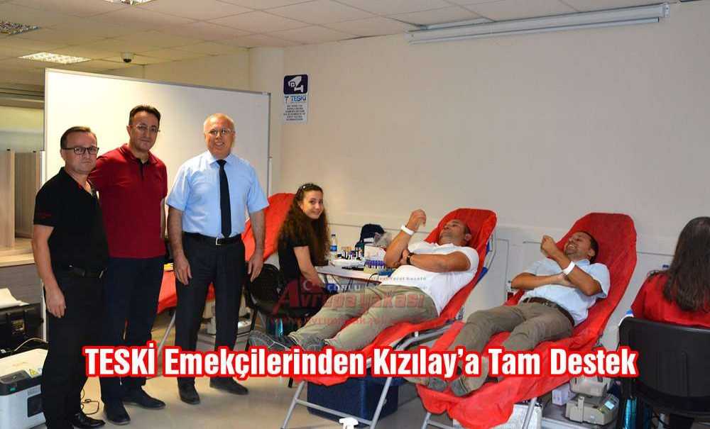Teski Emekçilerinden Kızılay'a Tam Destek