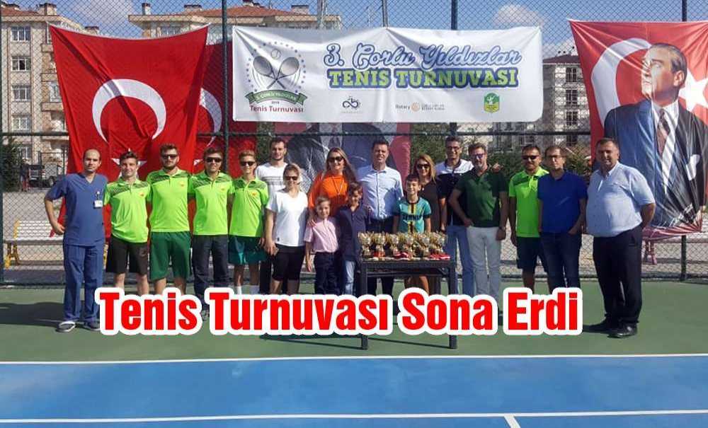 Tenis Turnuvası Sona Erdi