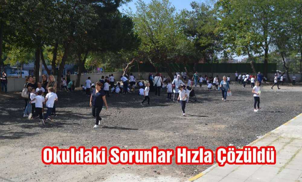 Okuldaki Sorunlar Hızla Çözüldü