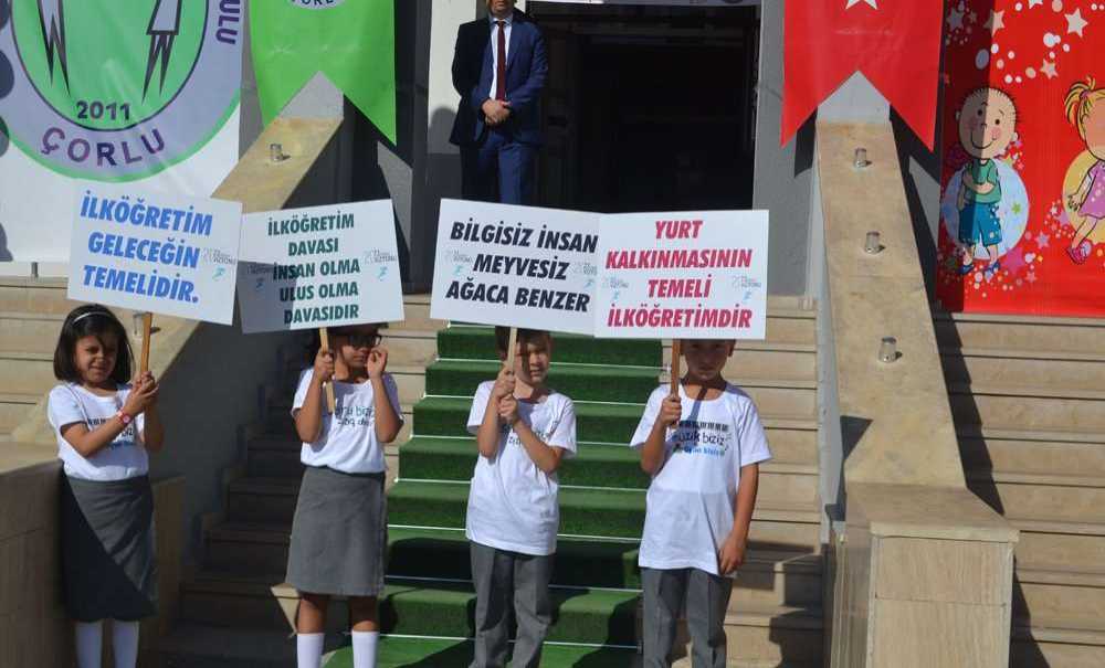 İlköğretim Haftası Renkli Görüntülere Sahne Oldu