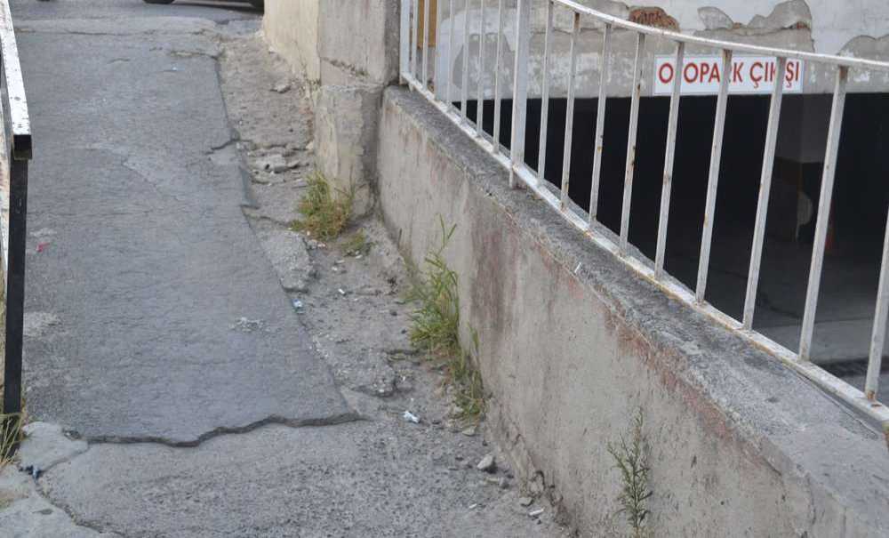 Çorlu'ya Yakışmayan Engelli Yolu