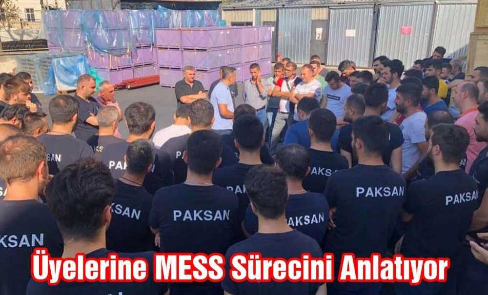 Üyelerine Mess Sürecini Anlatıyor