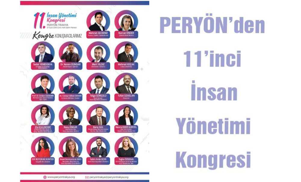 Peryön'den 11'inci İnsan Yönetimi Kongresi