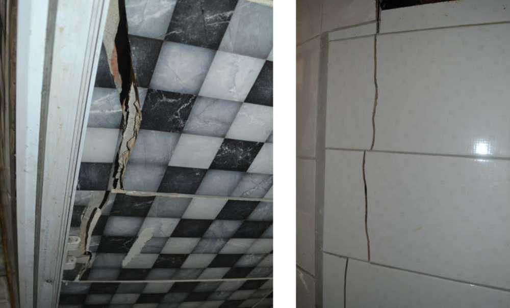 İşyerinde Depremden Dolayı Çatlaklar Oluştu