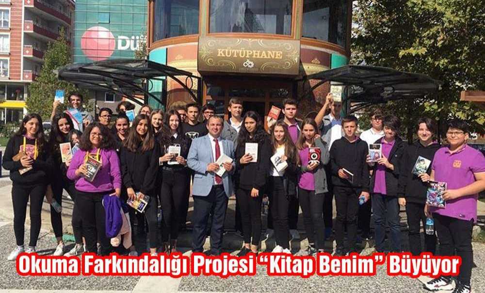 Okuma Farkındalığı Projesi “Kitap Benim” Büyüyor