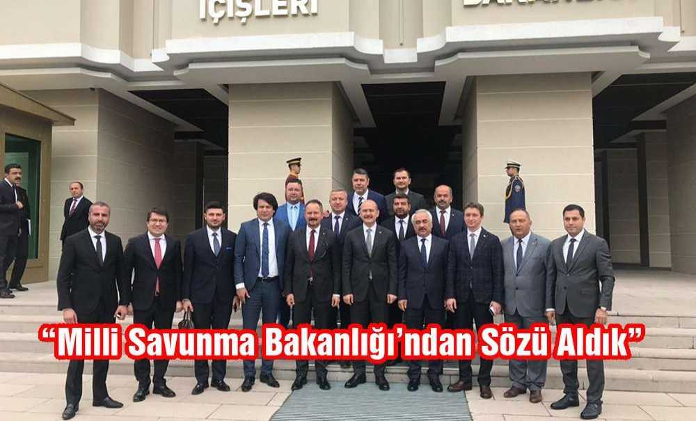 “Milli Savunma Bakanlığı'ndan Sözü Aldık”