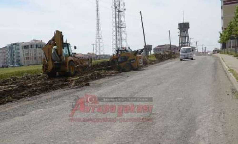 Su Şebeke Hattı İçin Çalışma