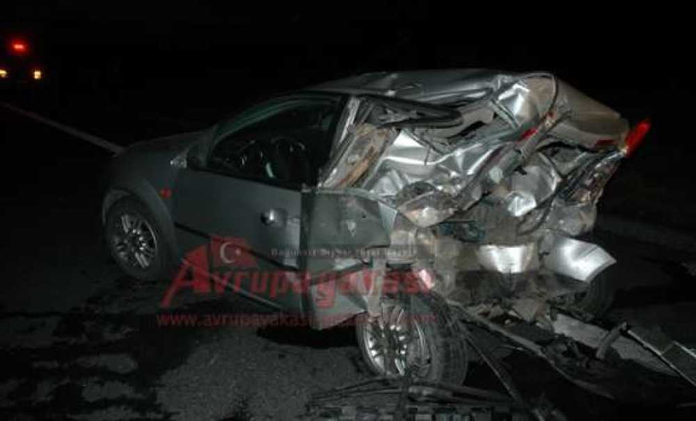 Kazada Ağır Yaralanan Sürücü Hayatını Kaybetti